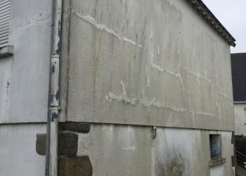 Mur dégradé