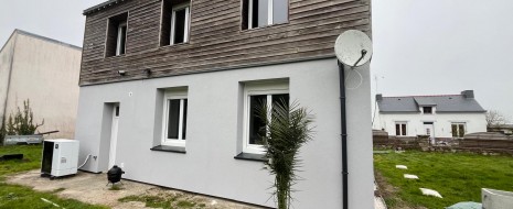 ITE enduit partie basse Berné