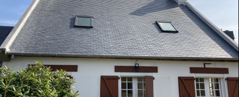 Couverture ardoises naturelles Fouesnant
