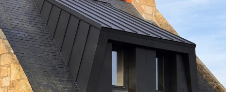 Entretien façade ITE Bardage Aluminium Joint Debout Saint-Gildas-de-Rhuys