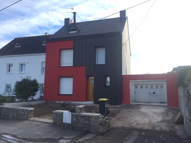 Bardage zinc