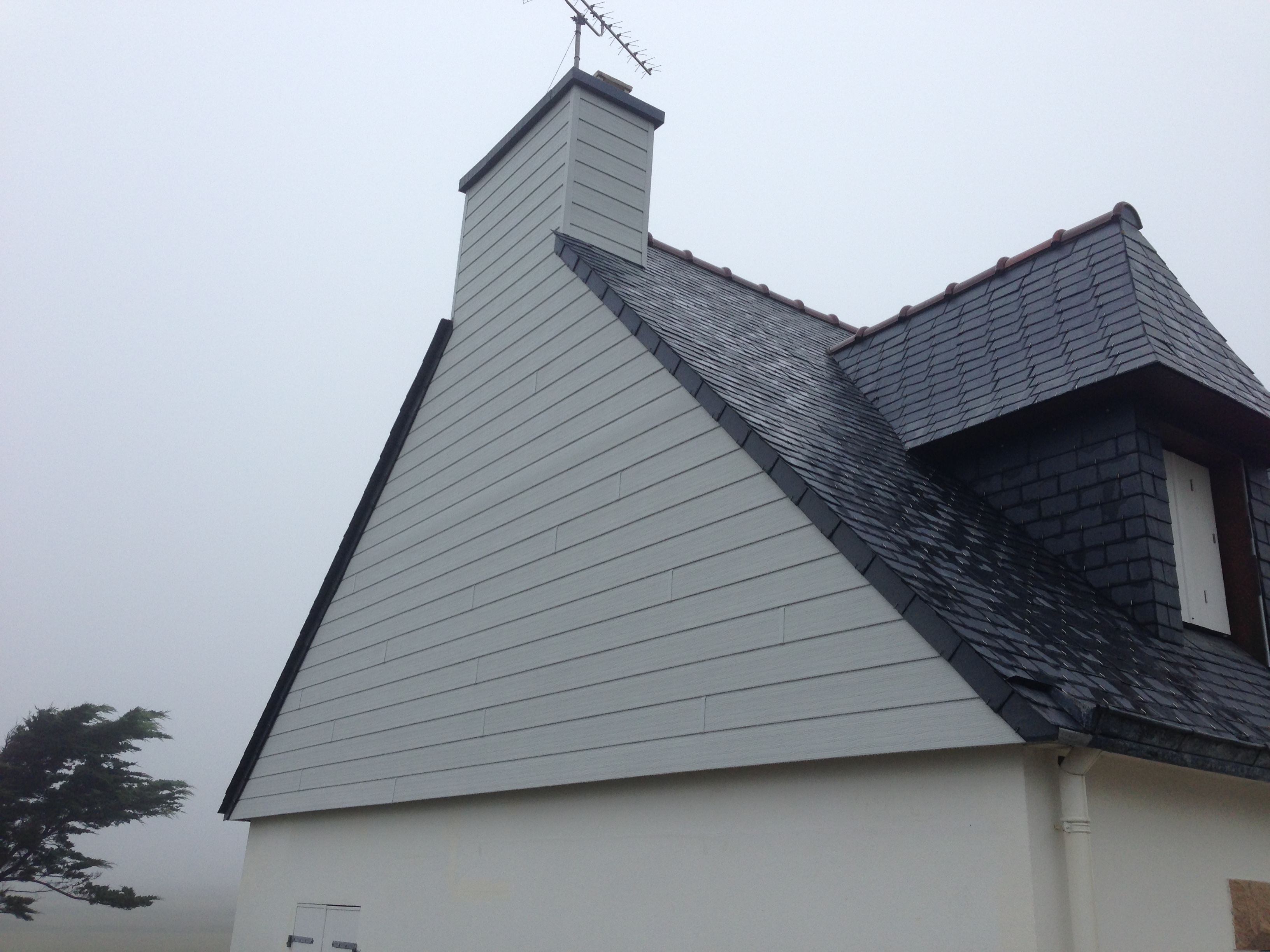 Maison finition ITE Bardage
